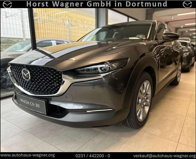 Machine gray Neu 2025 Mazda CX-30 Takumi-Line SUV | 37.990 € - Bild 1/3