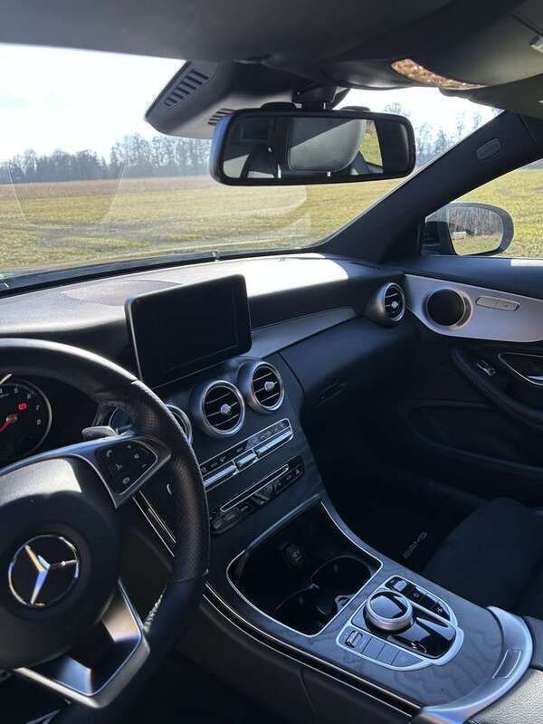 Schwarz Gebraucht 2016 Mercedes C250 AMG line Coupé | 26.450 € (Fairer Preis) - Bild 1/4