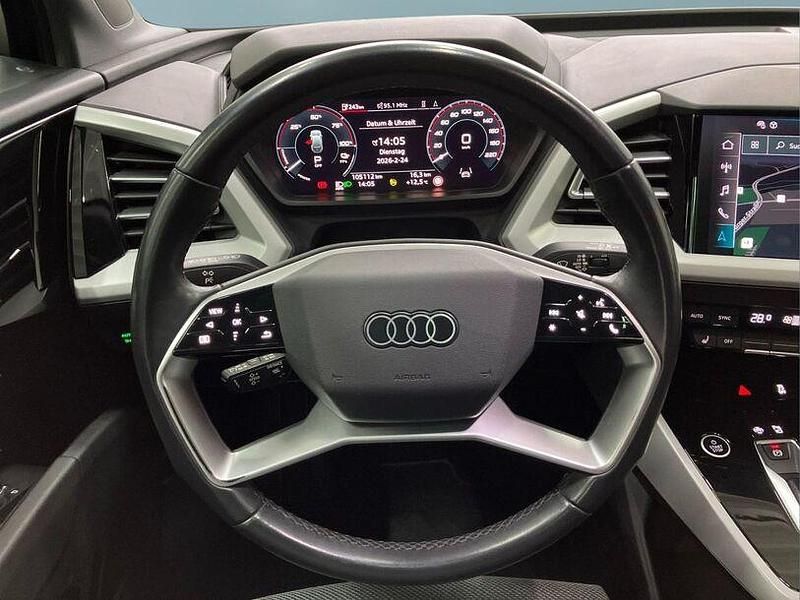 Gebraucht Audi Q4 e-tron 150 kW (204 PS) 2023 Schwarz SUV