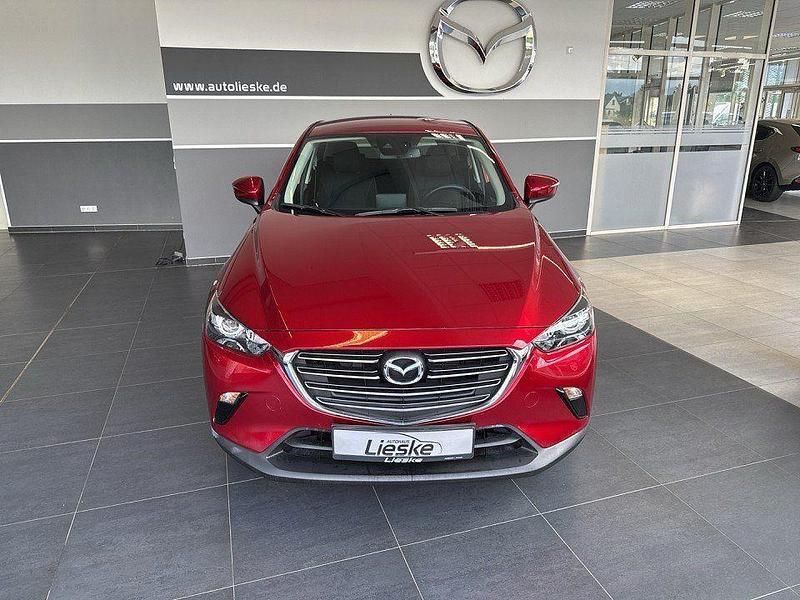 Magmarot metallic Gebraucht 2021 Mazda CX-3 Ad'Vantage SUV | 17.990 € (Guter Preis) - Bild 1/4