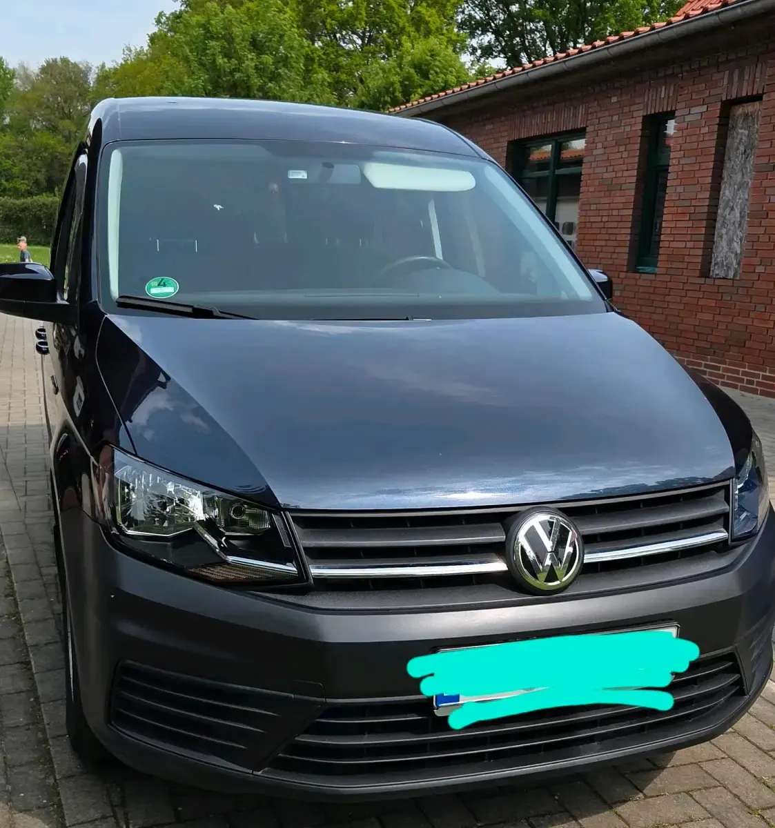 Gebraucht VW Caddy 75 PS (55 kW) 2019 Blau Van / Kleinbus