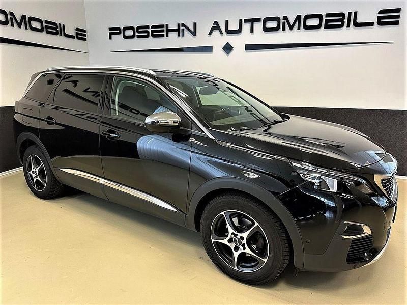 Schwarz Gebraucht 2017 Peugeot 5008 Allure Van / Kleinbus | 14.450 € (Etwas zu teuer) - Bild 1/4