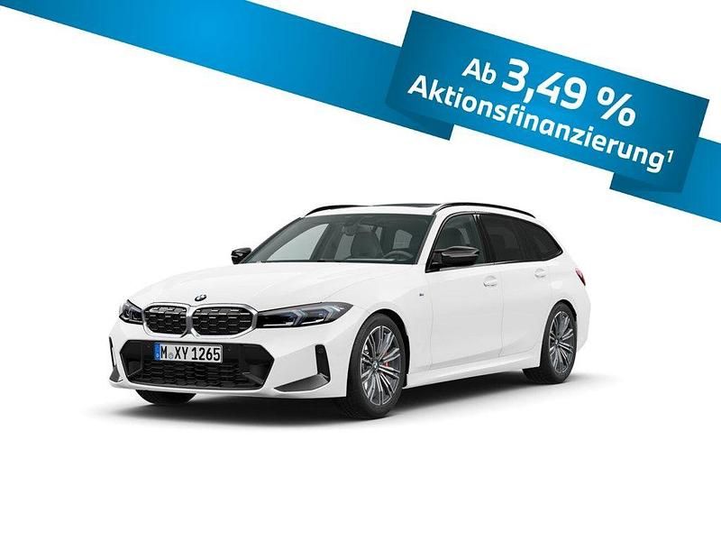 Weiss Gebraucht 2024 BMW M340 Comfort Edition Limousine | 63.870 € (Teuer) - Bild 1/4