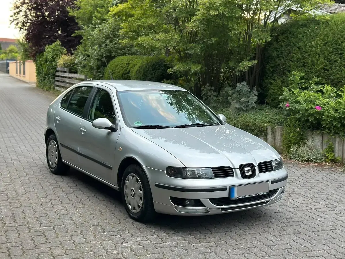 Gebraucht Seat Leon 105 PS (77 kW) 2005 Silber Kleinwagen
