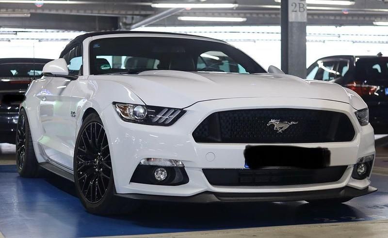 Weiß Gebraucht 2017 Ford Mustang GT Cabrio | 36.500 € (Guter Preis) - Bild 1/4