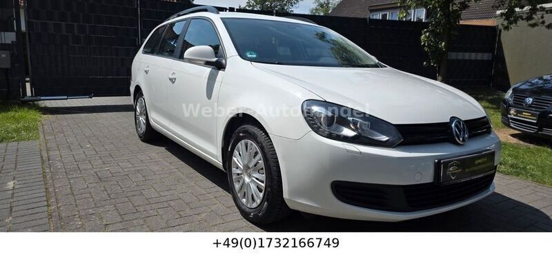 Weiß Gebraucht 2012 VW Golf VI Trendline Kombi | 6.499 € (Etwas zu teuer) - Bild 1/4