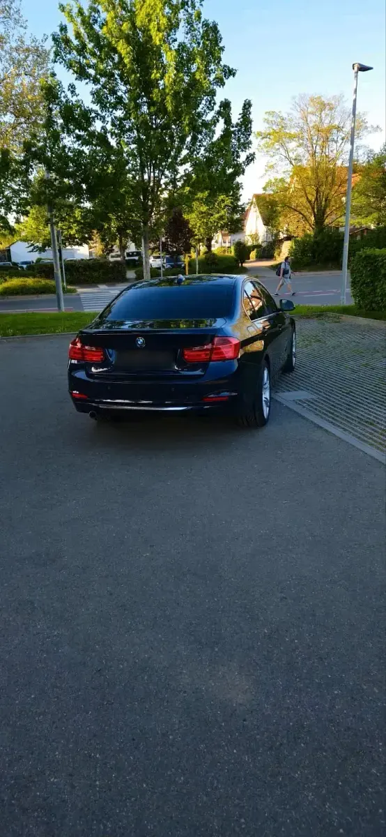 Second-hand BMW 320 Luxury Line 163 CP (119 kW) 2012 Albastru Berlinǎ