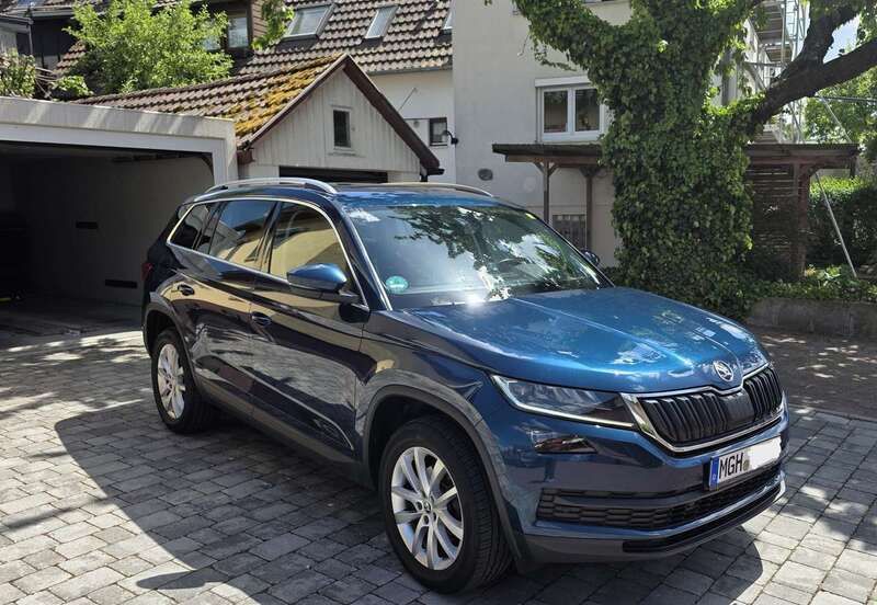 Blau Gebraucht 2019 Skoda Kodiaq SUV | 19.550 € (Teuer) - Bild 1/4