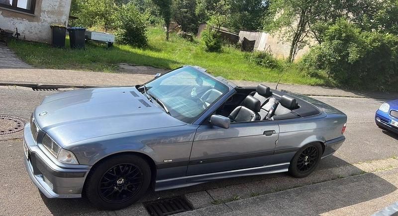 Blau Gebraucht 1998 BMW 328 Cabriolet Sport Line Cabrio | 10.500 € (Superpreis) - Bild 1/4