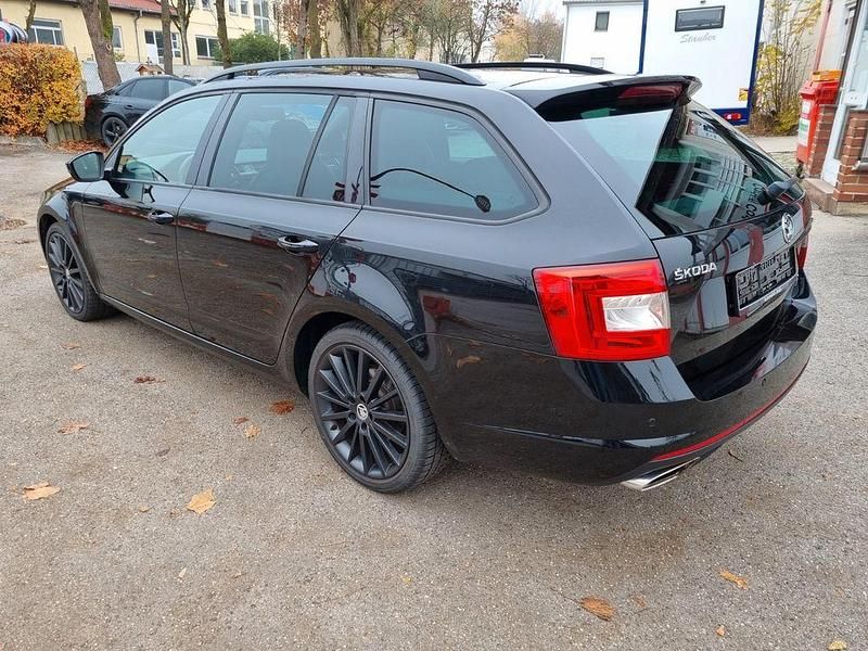 Gebraucht Skoda Octavia RS 184 PS (135 kW) 2014 Schwarz Kombi