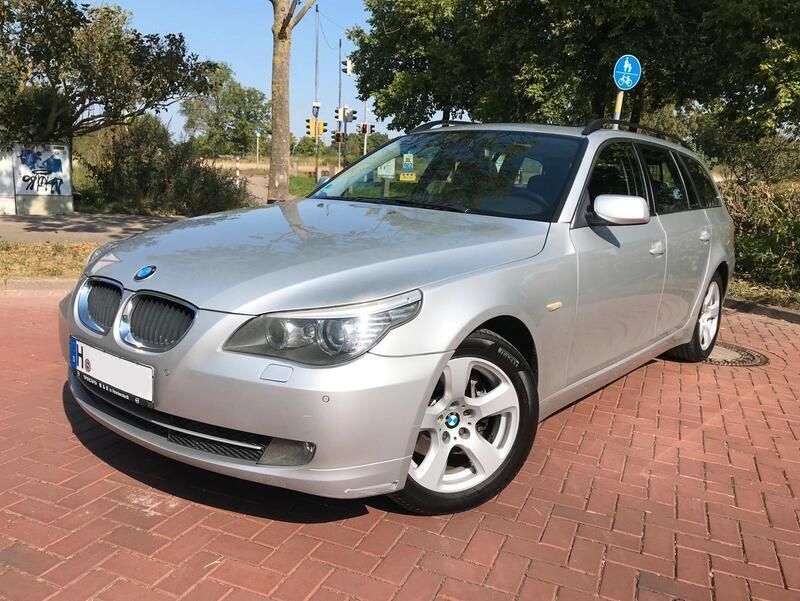 Silber Gebraucht 2008 BMW 520 Kombi | 4.000 € (Fairer Preis) - Bild 1/4