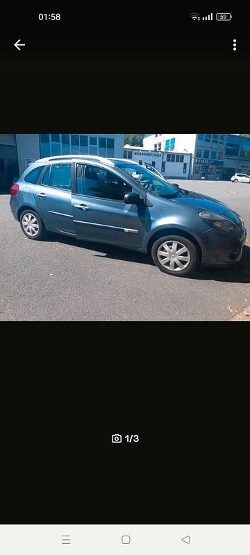 Blau Gebraucht 2010 Renault Clio GrandTour Dynamique Kombi | 1.790 € (Teuer) - Bild 1/3