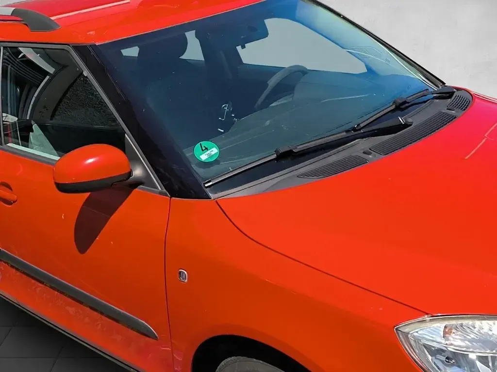 Gebraucht Skoda Fabia Ambiente 86 PS (63 kW) 2008 Rot Kombi