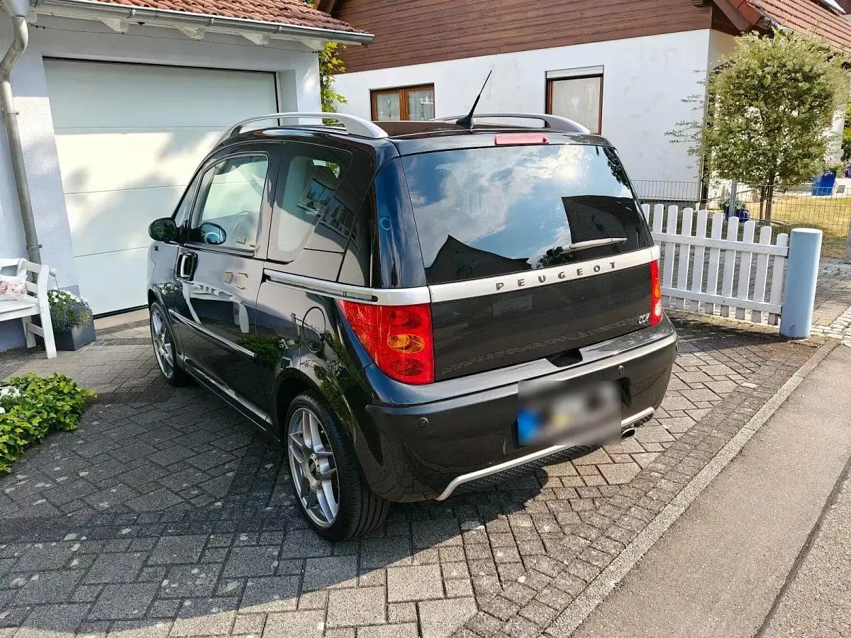 Gebraucht Peugeot 1007 109 PS (80 kW) 2005 Schwarz Van / Kleinbus