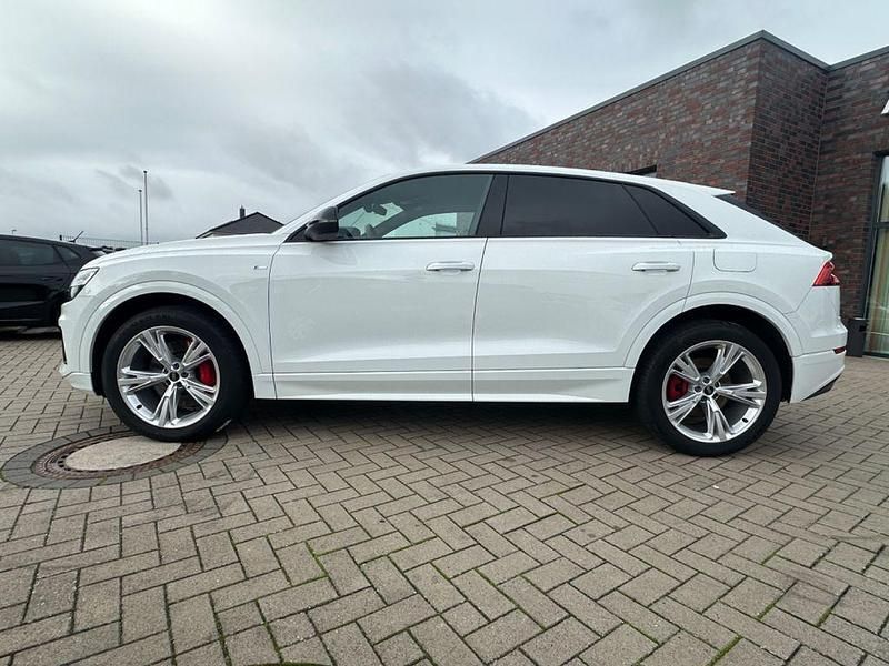 Gebraucht Audi Q8 S-Line 340 PS (250 kW) 2021 Weiß SUV