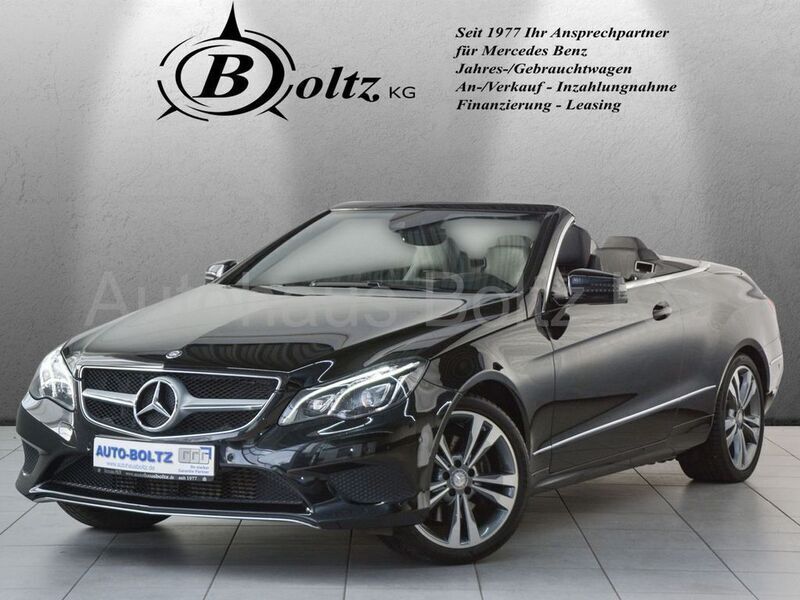 Gebraucht Mercedes E250 211 PS (155 kW) 2014 Obsidianschwarz (metallic) Cabrio