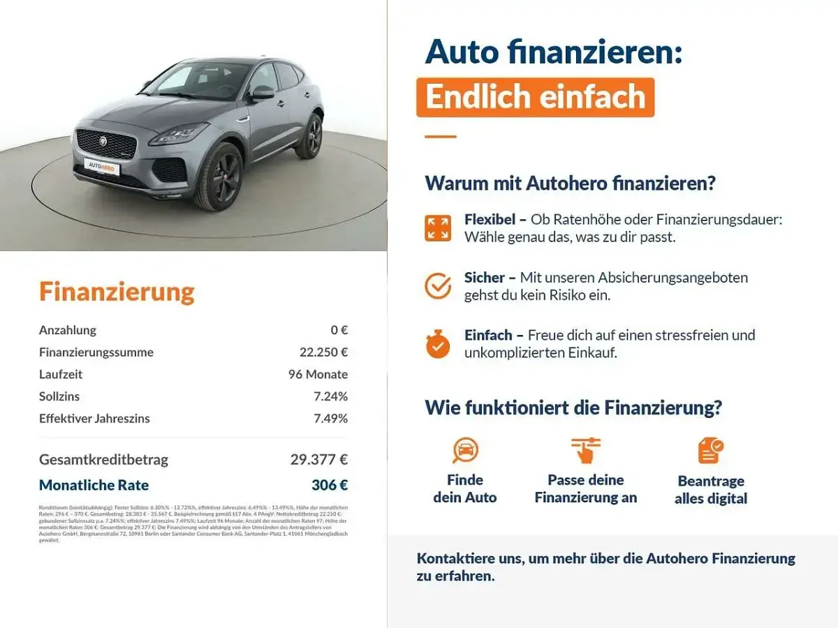 Occasion Jaguar E-Pace R-Dynamic 200 PK (147 kW) 2019 Grijs SUV