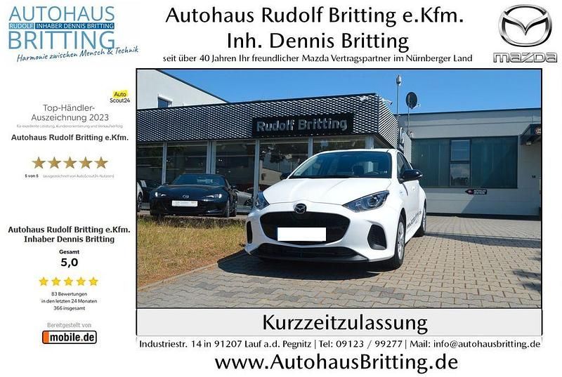 Weiß Gebraucht 2025 Mazda 2 Prime-Line Limousine | 21.390 € (Fairer Preis) - Bild 1/4