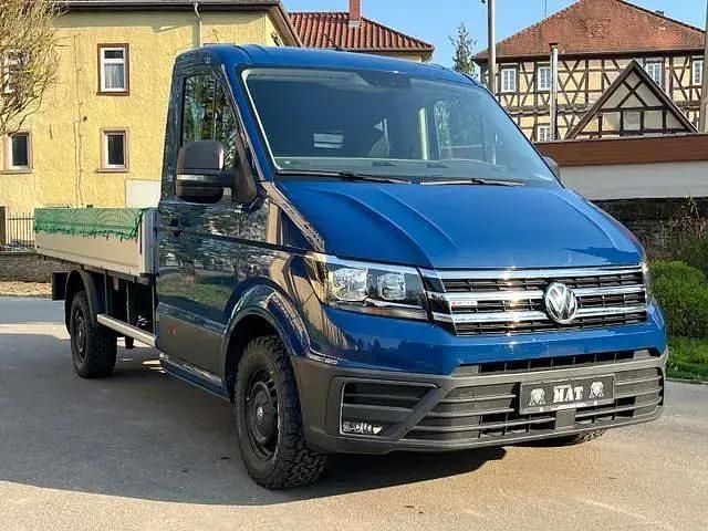 Usata VW Crafter 140 CV (102 kW) 2018 Blu Furgone
