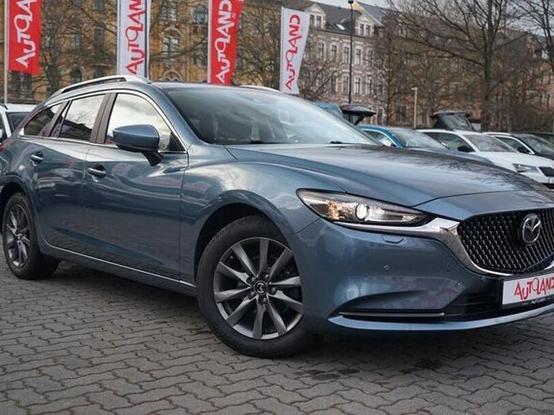 Gebraucht Mazda 6 145 PS (106 kW) 2021 Bluereflexmet. (metallic) Kombi