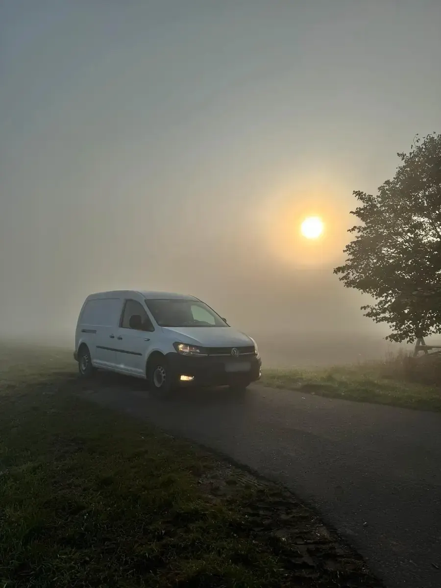 Gebraucht VW Caddy 150 PS (110 kW) 2017 Weiß Van / Kleinbus