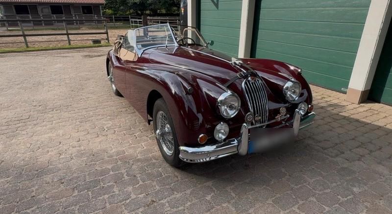 Rot Gebraucht 1955 Jaguar XK SE Cabrio | 98.890 € - Bild 1/4