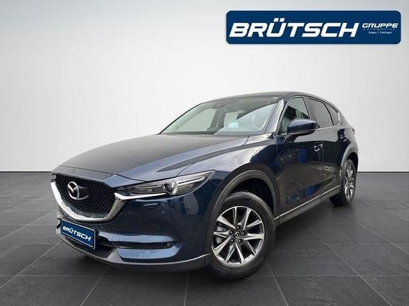 Mitternachtsblau metallic Gebraucht 2017 Mazda CX-5 Exclusive-Line SUV | 21.480 € (Etwas zu teuer) - Bild 1/1