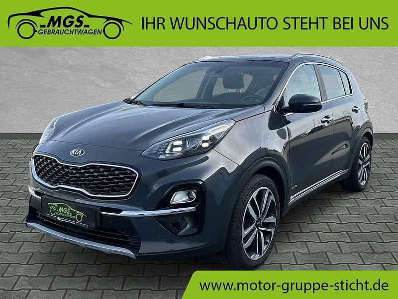 Pentametal metallic Gebraucht 2019 Kia Sportage Platinum Edition SUV | 25.380 € (Teuer) - Bild 1/4