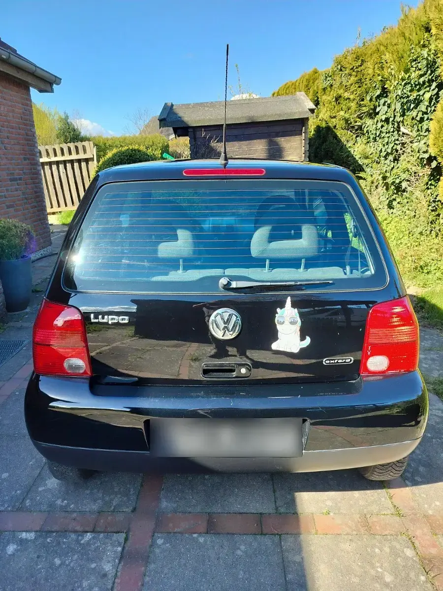 Gebraucht VW Lupo 50 PS (36 kW) 2002 Schwarz Kleinwagen