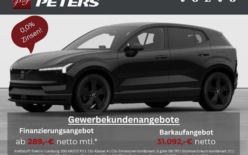 Schwarz Neu 2025 Volvo EX30 Plus SUV | 36.500 € (Superpreis) - Bild 1/4