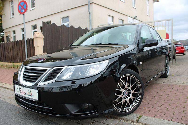 Second-hand Saab 9-3 Linear 122 CP (89 kW) 2008 Negru Berlinǎ