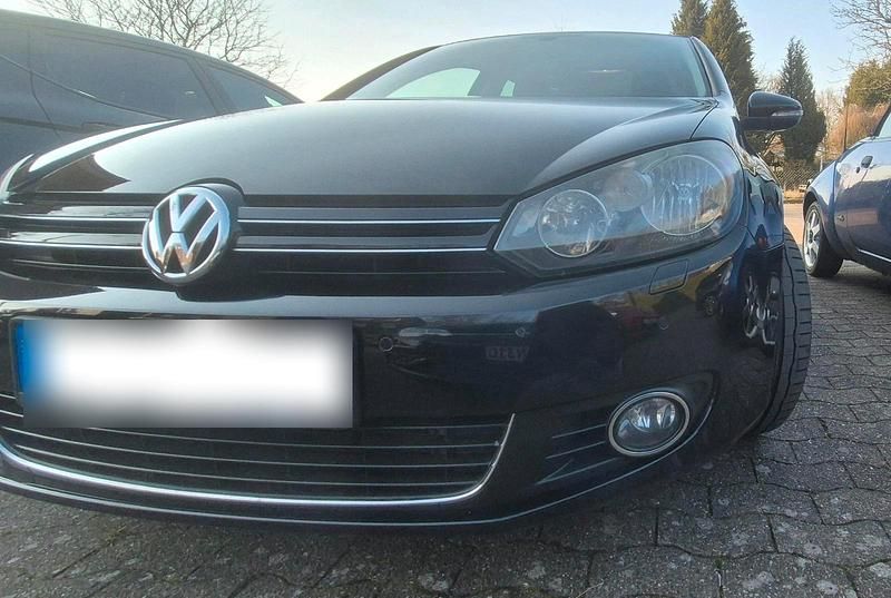 Gebraucht VW Golf VI Highline 122 PS (89 kW) 2008 Schwarz Kleinwagen