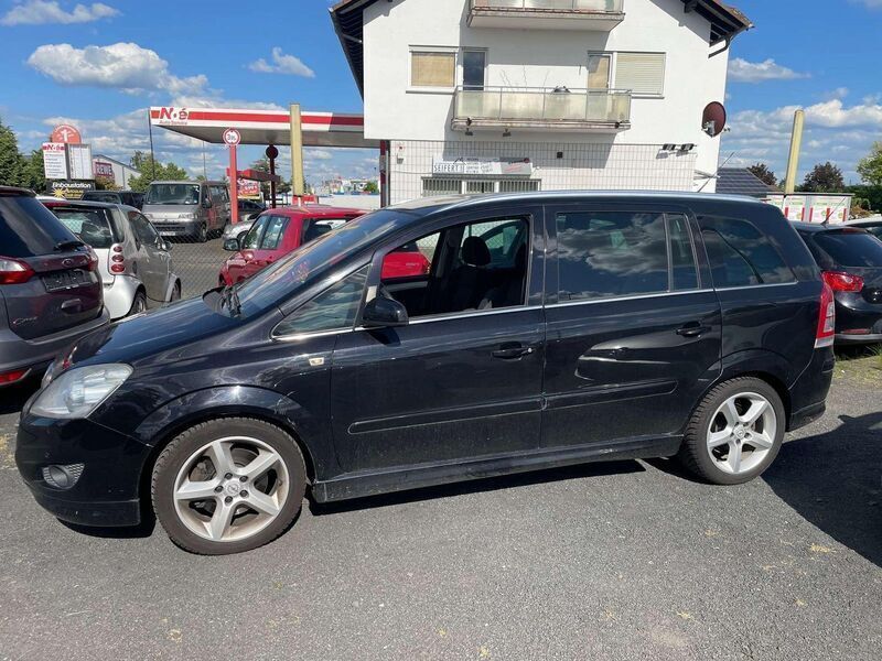 Gebraucht Opel Zafira OPC 125 PS (91 kW) 2008 Schwarz Van / Kleinbus