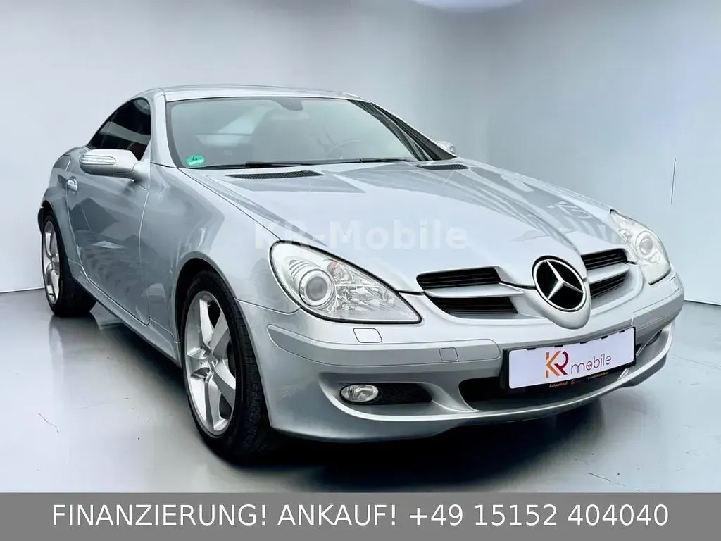 Gebraucht Mercedes SLK200 163 PS (119 kW) 2006 Silber Cabrio