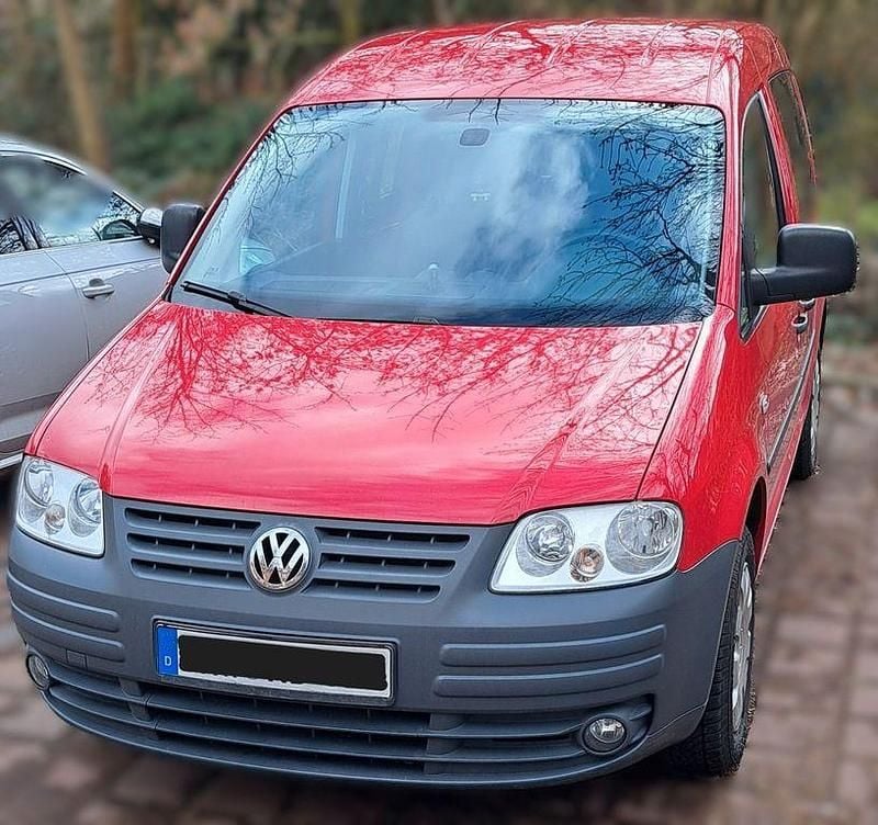 Gebraucht VW Caddy Life 80 PS (58 kW) 2008 Rot Van / Kleinbus