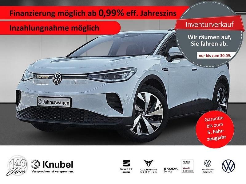 Gletscherweiß metallic Gebraucht 2023 VW ID.4 Pro Performance SUV | 36.970 € (Fairer Preis) - Bild 1/4