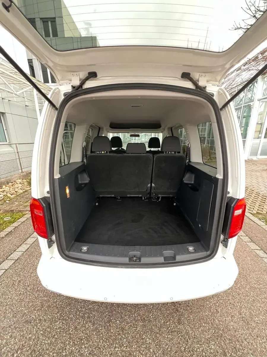 Gebraucht VW Caddy 125 PS (91 kW) 2018 Weiß Van / Kleinbus