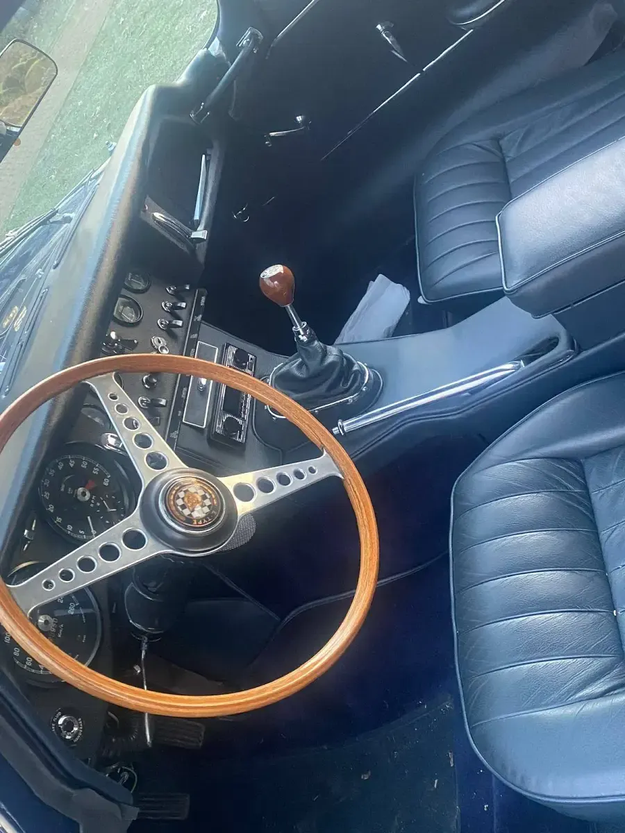 Gebraucht Jaguar E-Type 269 PS (197 kW) 1965 Blau Coupé