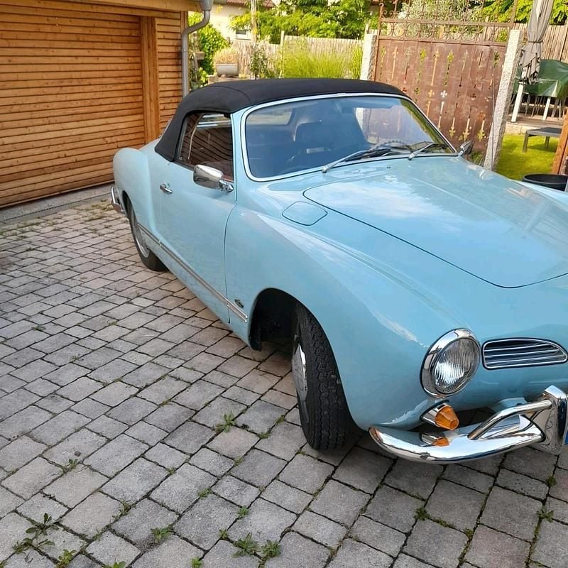 Gebraucht VW Type 3 Karmann 44 PS (32 kW) 1969 Blau Cabrio