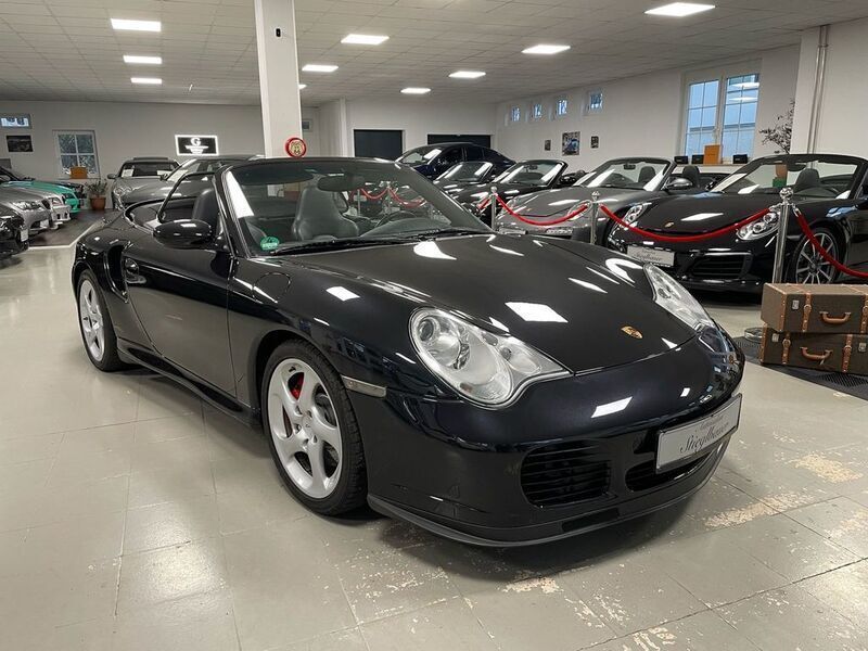 Schwarz Gebraucht 2003 Porsche 996 Turbo Cabrio | 49.999 € - Bild 1/4