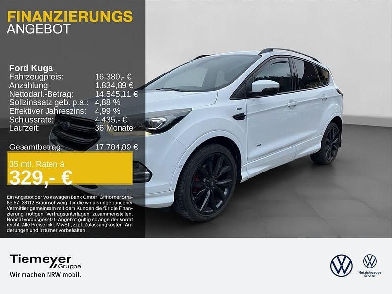 Gebraucht Ford Kuga ST-Line 179 PS (131 kW) 2017 Weiß SUV