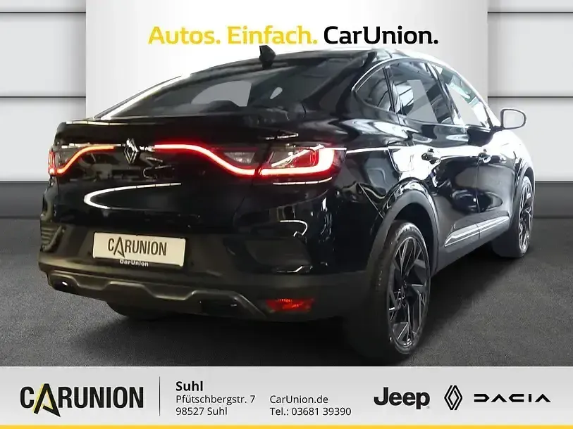 Gebraucht Renault Arkana Esprit Alpine 146 PS (107 kW) 2024 Onyxschwarz metallic SUV