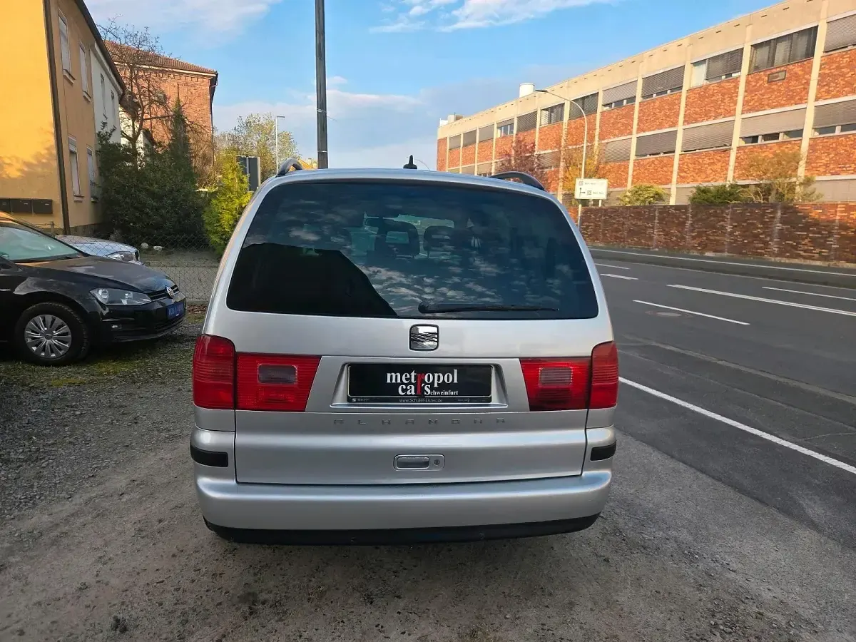Gebraucht Seat Alhambra 115 PS (84 kW) 2007 Silber Van / Kleinbus