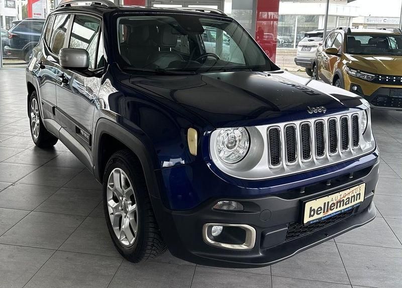 Gebraucht Jeep Renegade Limited 140 PS (102 kW) 2016 Blau SUV