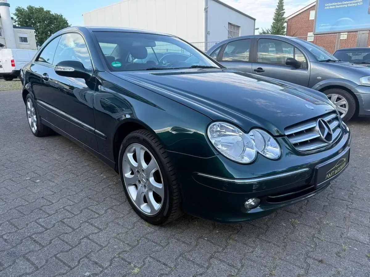 Gebraucht Mercedes CLK240 170 PS (125 kW) 2003 Grün Coupé
