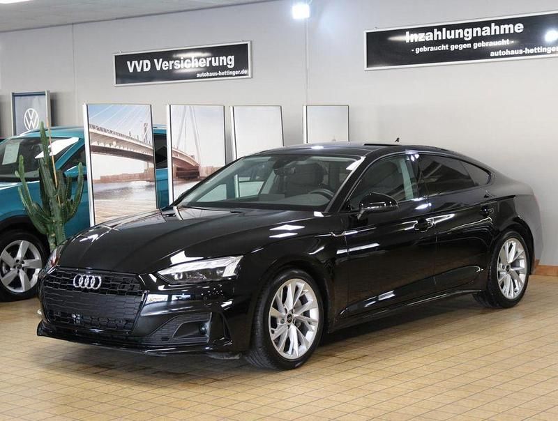 Mythosschwarz Gebraucht 2024 Audi A5 Sportback Advanced Plus Limousine | 43.800 € (Fairer Preis) - Bild 1/4