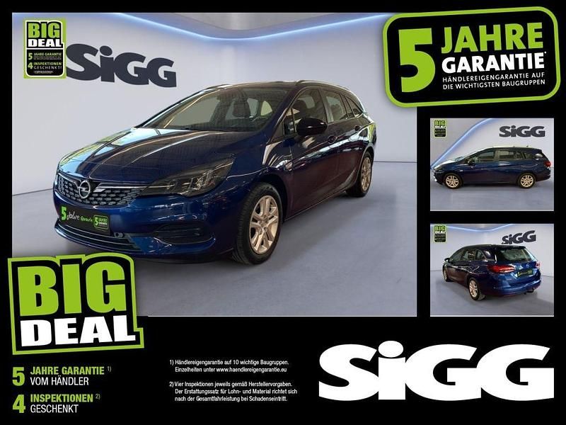 Nautic blau Gebraucht 2022 Opel Astra Edition Kombi | 16.980 € (Guter Preis) - Bild 1/4