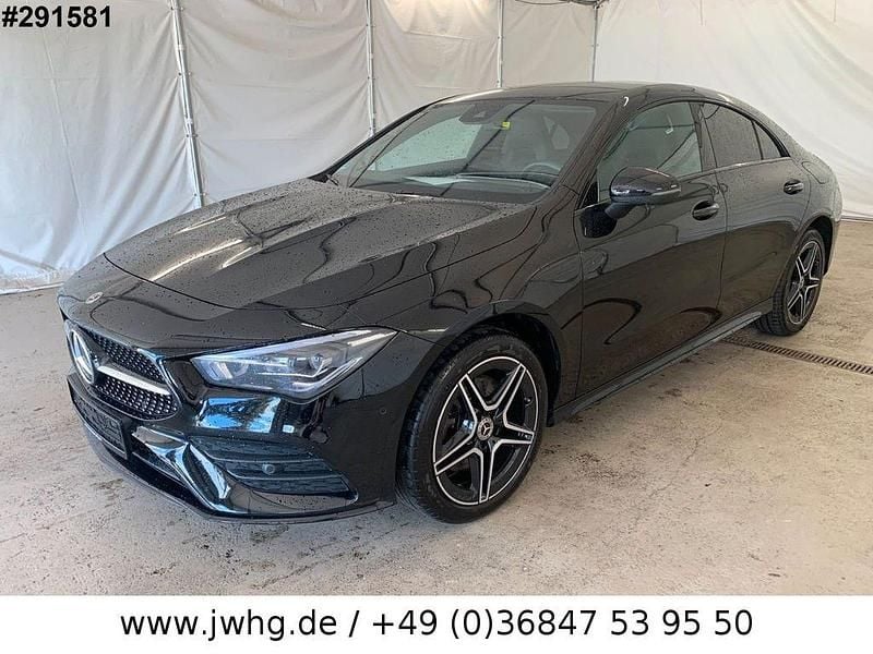 Schwarz Gebraucht 2021 Mercedes CLA250e AMG line Limousine | 26.950 € (Fairer Preis) - Bild 1/4