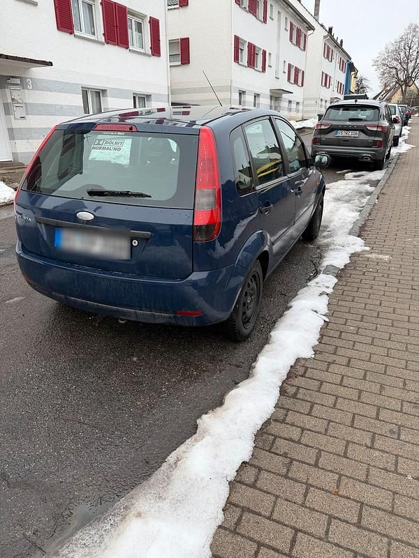 Gebraucht Ford Fiesta 80 PS (58 kW) 2002 Blau Kleinwagen