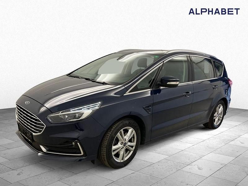 Blazer blau Gebraucht 2021 Ford S-MAX Titanium Van / Kleinbus | 15.697 € (Superpreis) - Bild 1/4